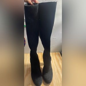 Michael Kors Suede Knee High Boots size 5.5